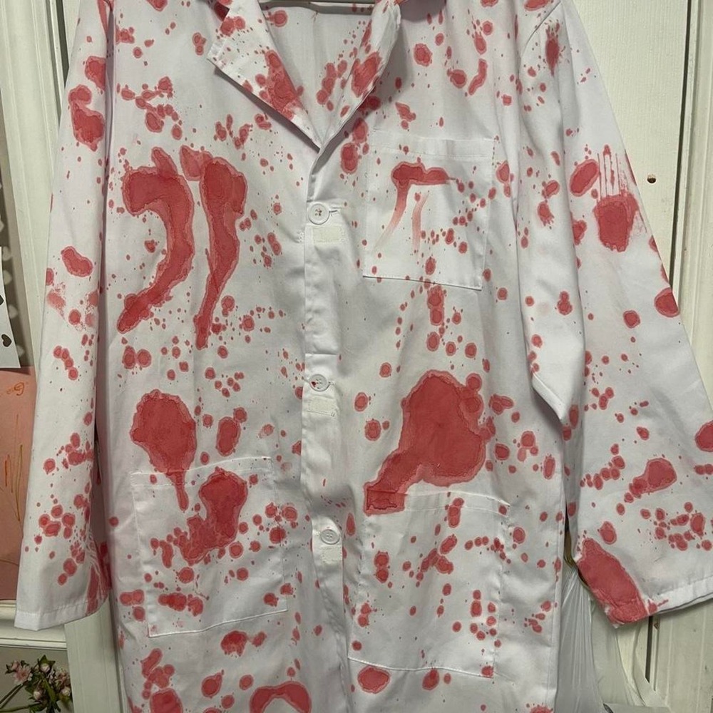 Adult Small Butcher Halloween Costume Coat